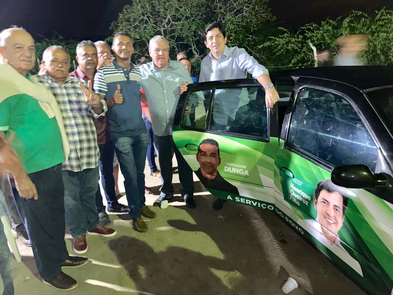 Henrique Queiroz Filho realiza doação de carro para a saúde dos moradores de Santa Maria do Cambucá