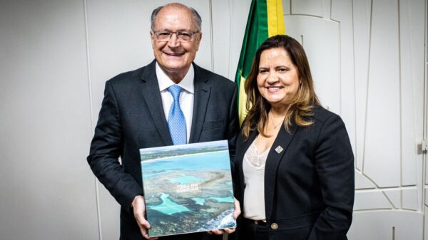 Prefeita Célia Sales vice-presidente Alckmin