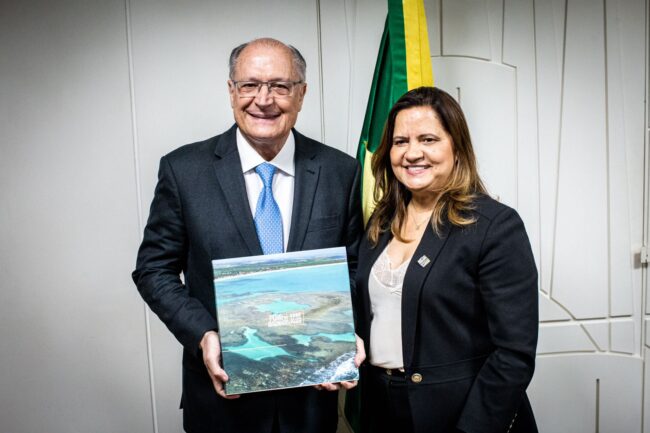 Prefeita Célia Sales vice-presidente Alckmin 