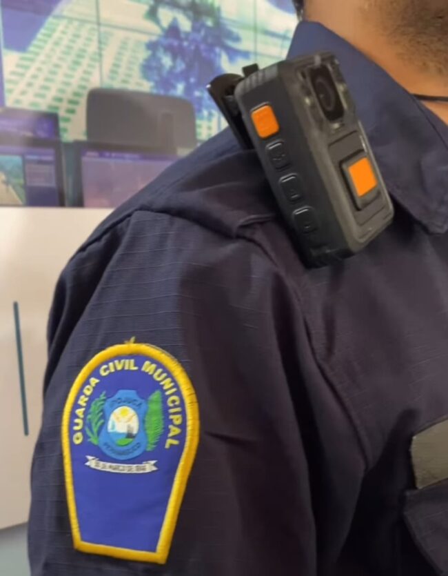 Body cam: Prefeitura do Ipojuca lança câmeras corporais para Guarda Municipal