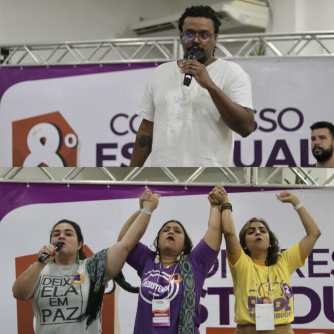 Tiago Paraíba é reeleito presidente do PSOL PE 