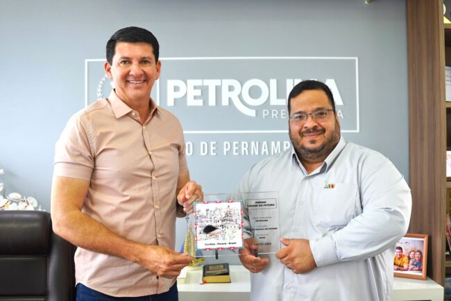 Simão Durando recebe mais um prêmio de inovação no setor público Petrolina 