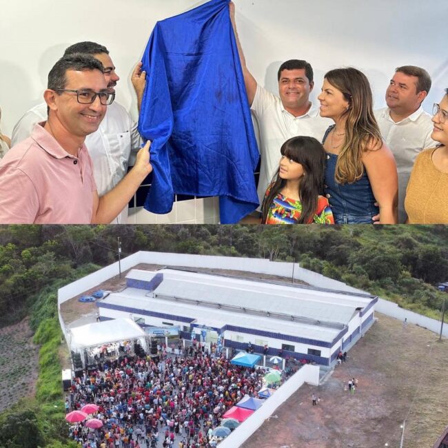 Prefeito Diogo Alexandre inaugura mais uma escola modelo em Chã Grande