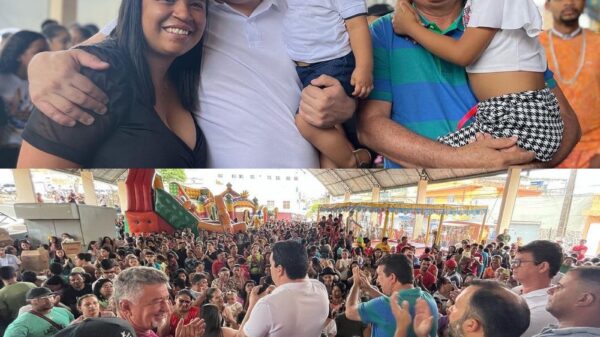 Deputado Cleber Chaparral participa da festa das crianças em Orobó