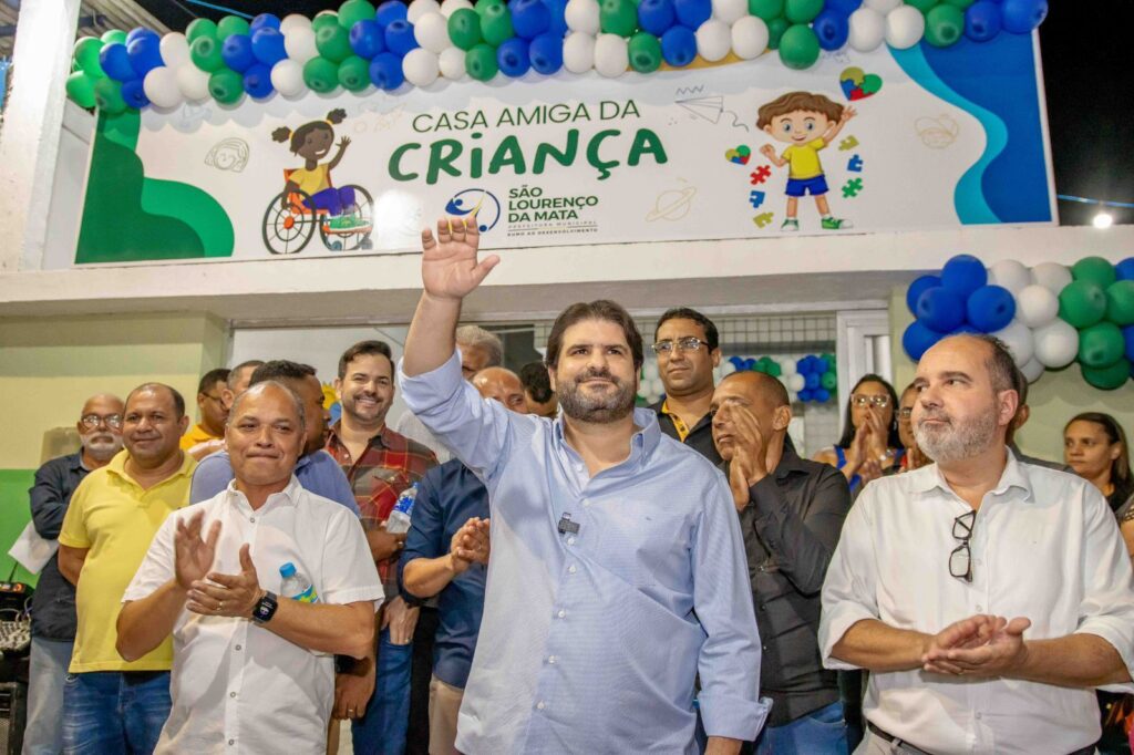Vinicius Labanca inaugura Casa Amiga  da Criança, em São Lourenço da Mata