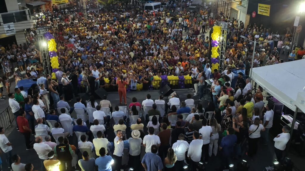 Prefeito Gustavo Adolfo reúne multidão para receber a Govenadora Raquel Lyra Prefeitura de Bonito