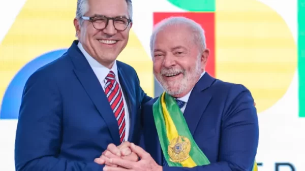 O ministro Alexandre Padilha e o presidente Lula. (Ricardo Stuckert/ PR/Divulgação)