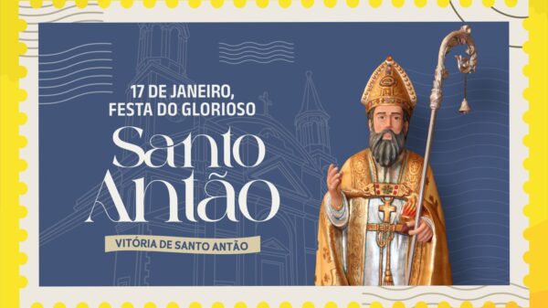 Prefeitura da Vitória e Correios lançam selo comemorativo de Santo Antão
