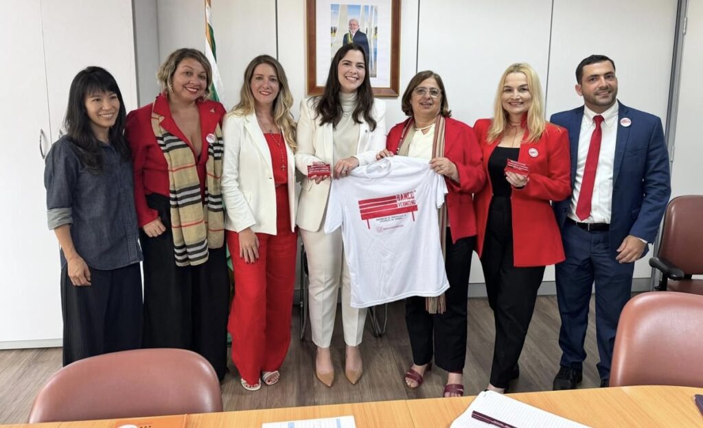 Aparecida Gonçalves Ministério das Mulheres Instituto Batom Vermelho Brasília Maria Arraes