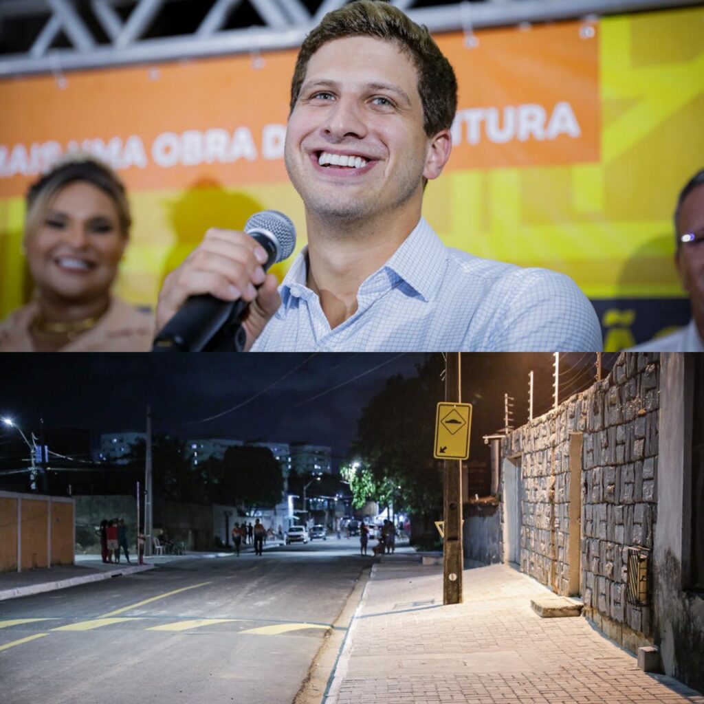 João Campos entrega requalificação da Rua Olímpio Costa, em Areias