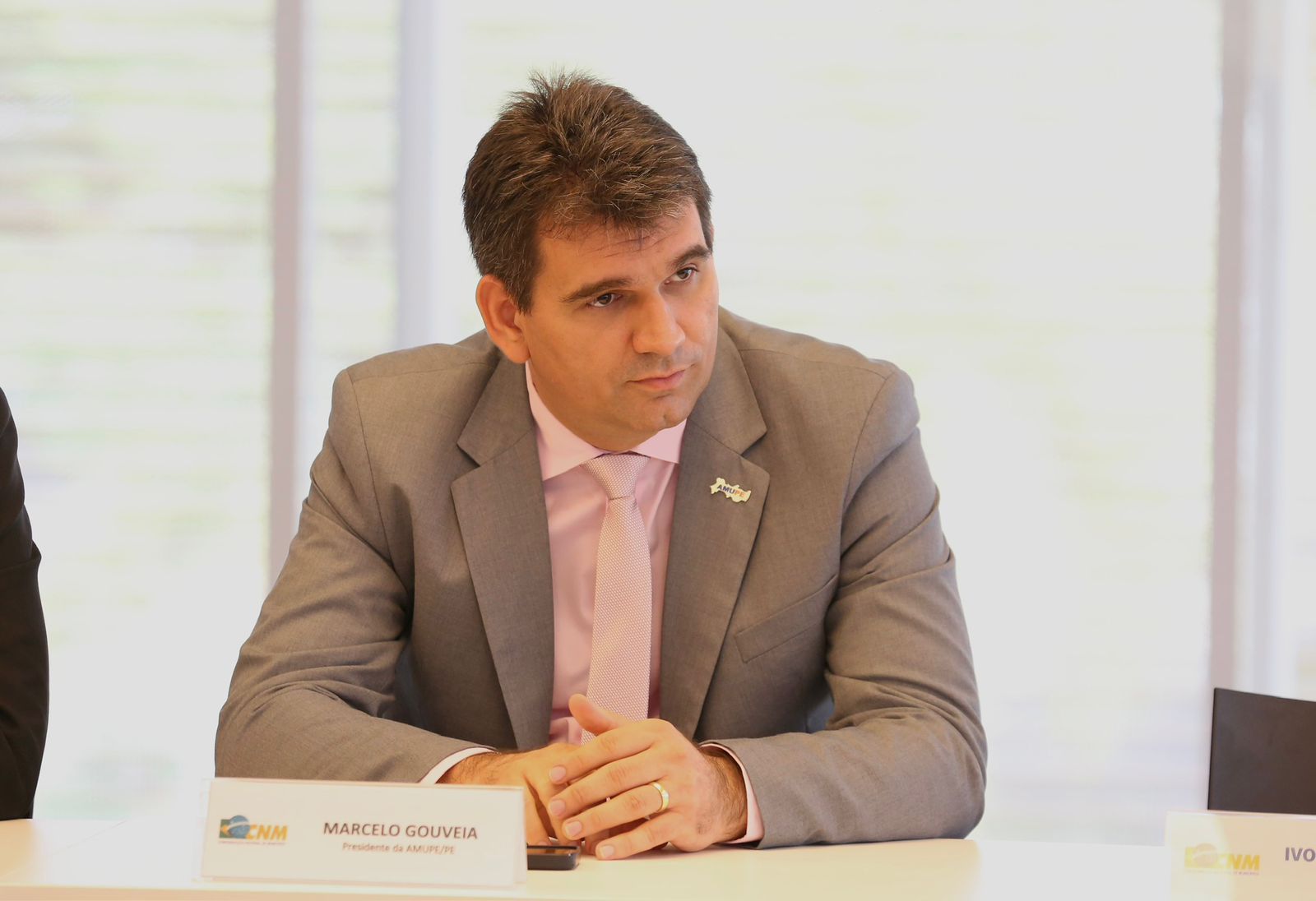 Marcelo Gouveia participa de reunião do Conselho Político da CNM