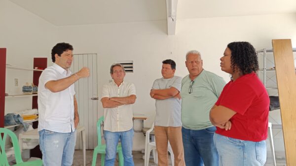 Vereador Chico Kiko apresenta ao Deputado Rodrigo Farias o trabalho social da AASC