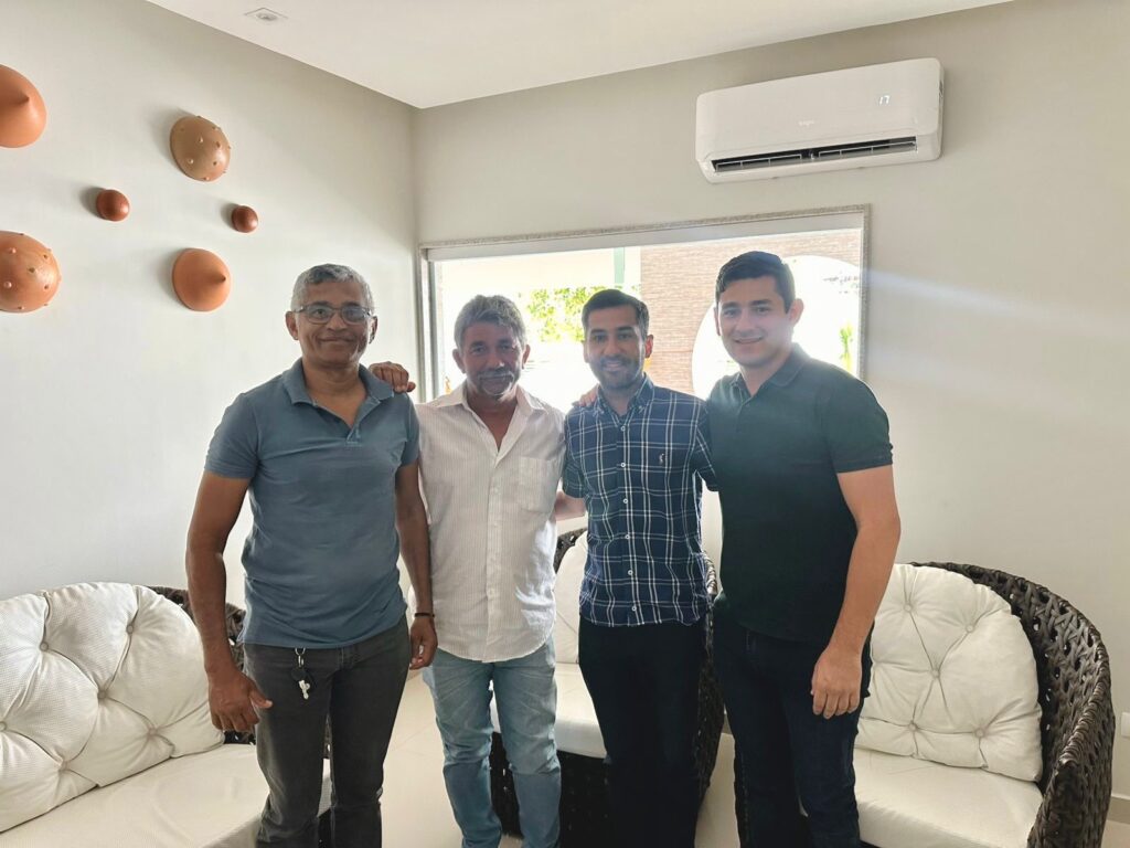 Claudiano Filho firma aliança com liderança política de Inajá, Bel Galdino