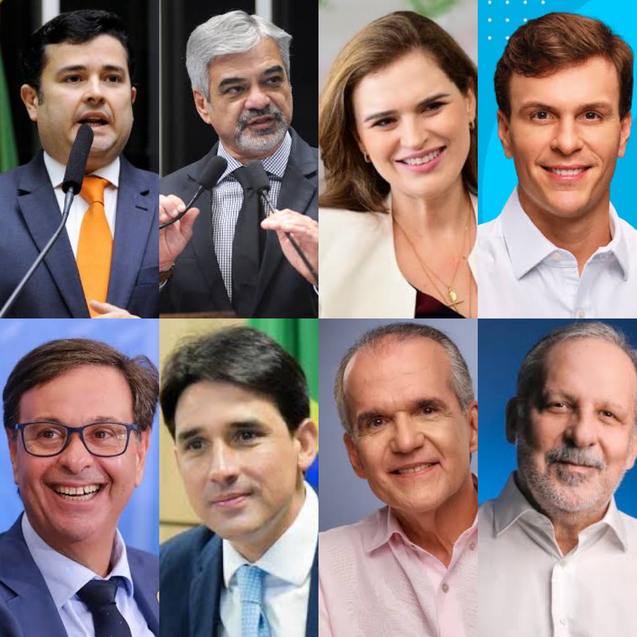 Humberto Costa (PT), Gilson Machado Neto (PL), Eduardo da Fonte (PP), Marília Arraes (SD), Sílvio Costa Filho (Republicanos), Fernando Dueire (MDB), Miguel Coelho (União Brasil) e Armando Monteiro (Podemos)