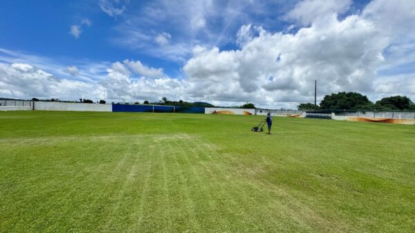 Estádio Barbosão passa pelos últimos ajustes para o início do Campeonato Chã-grandense
