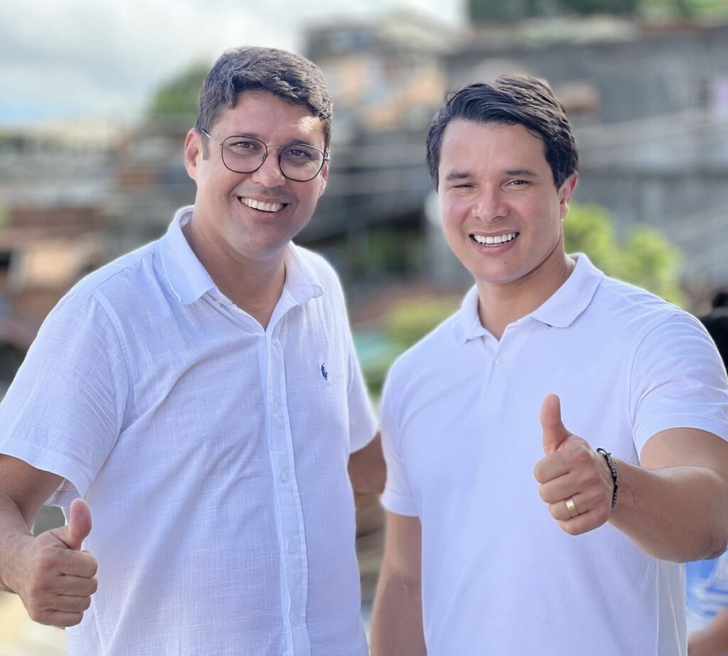 Prefeito Diego Cabral e Deputado estadual João de Nadegi
