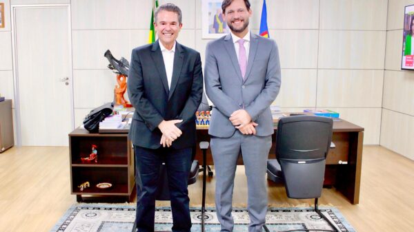 Deputado Gilmar Júnior Ministro André de Paula