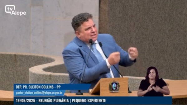 Deputado estadual Pastor Cleiton Collins (PP)