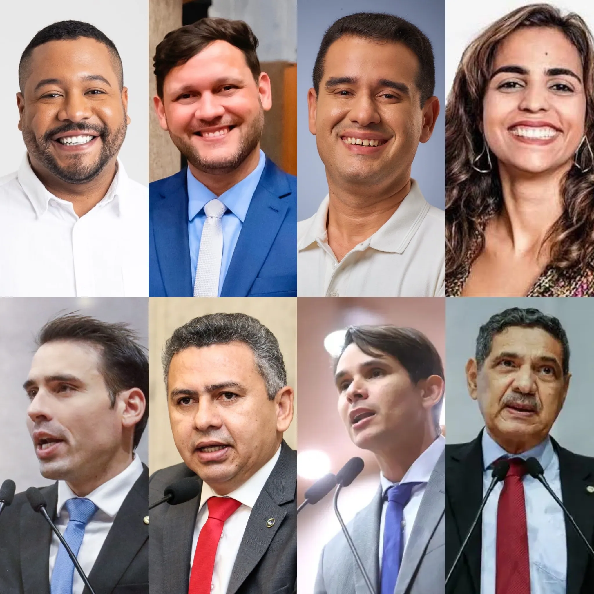 Vinicius Castello Gilmar Júnior Eugênia Lima João Paulo Costa Doriel Barros João de Nadegi Joaquim Lira