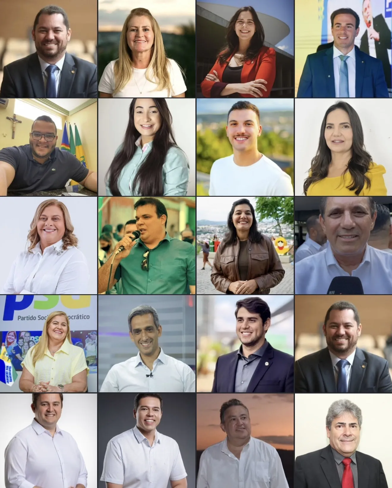 Aderaldo Pinto Romerinho Jatobá Rebeca Lucena Andrea Medeiros Fellype Martins Gilson Machado Filho Batista Cabral Túlio Arruda Bruno Marques Viviane Facundes Jobson Almeida Josimara Cavalcanti Roberta Arraes